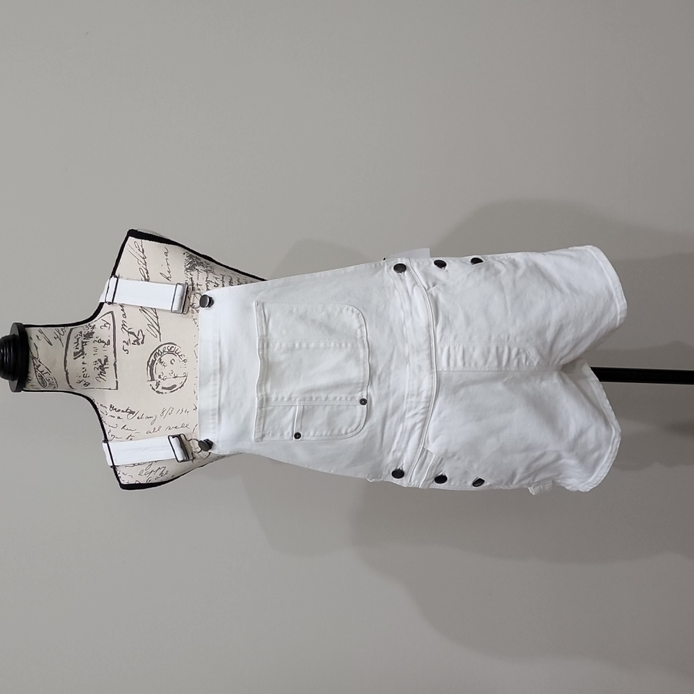 NWT Frame Denim Short Overalls